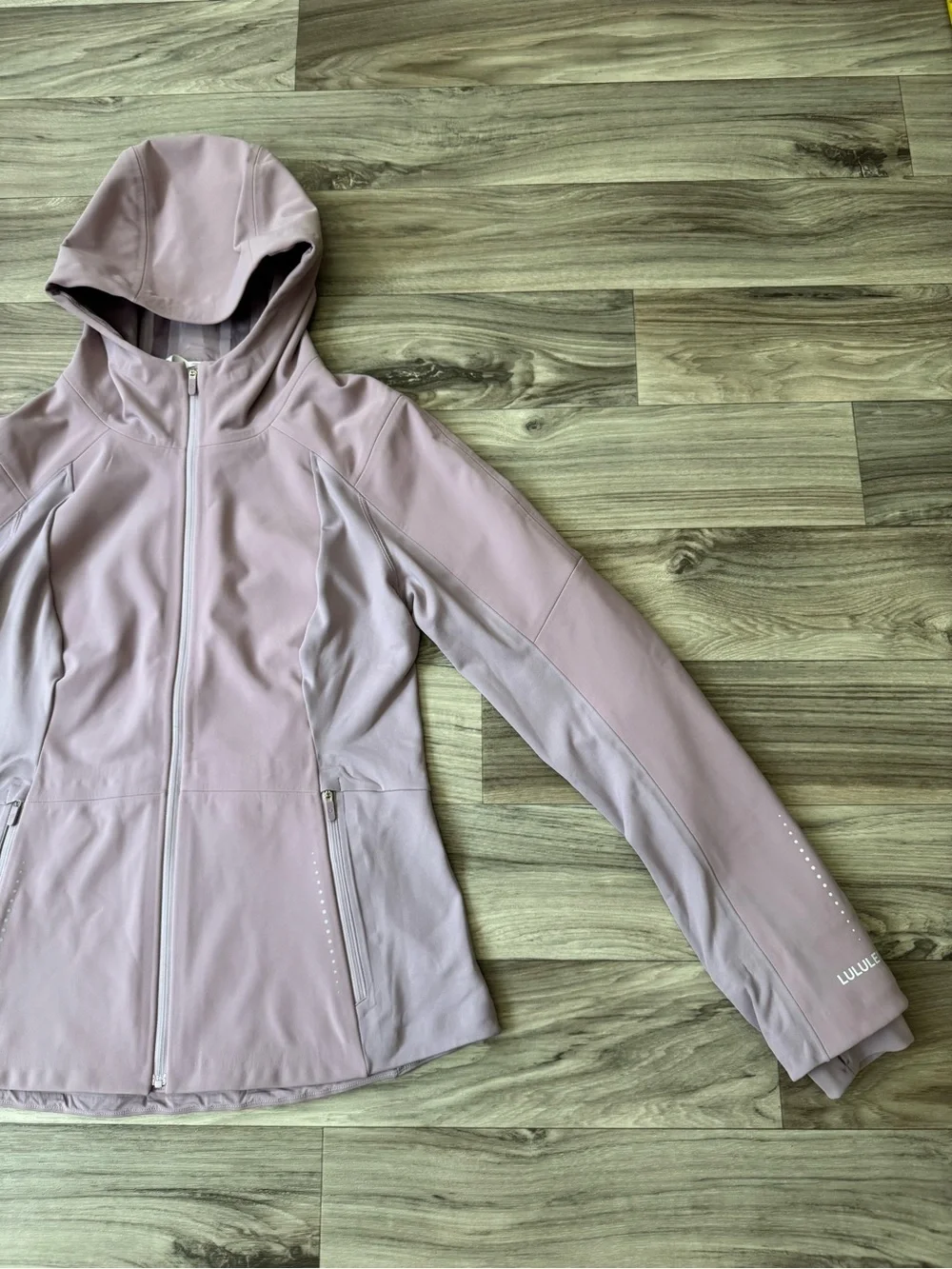 Lululemon Cross Chill Performance Jacket Lotus Lavender Size Large